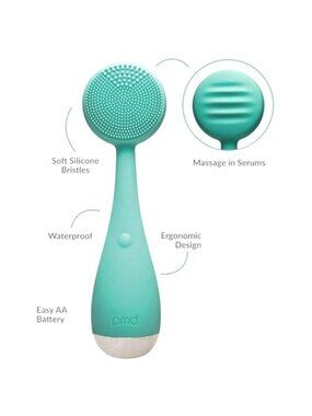 PMD Clean Smart Facial Cleanser Brush wand massage serum NWOB Retail $99 clean